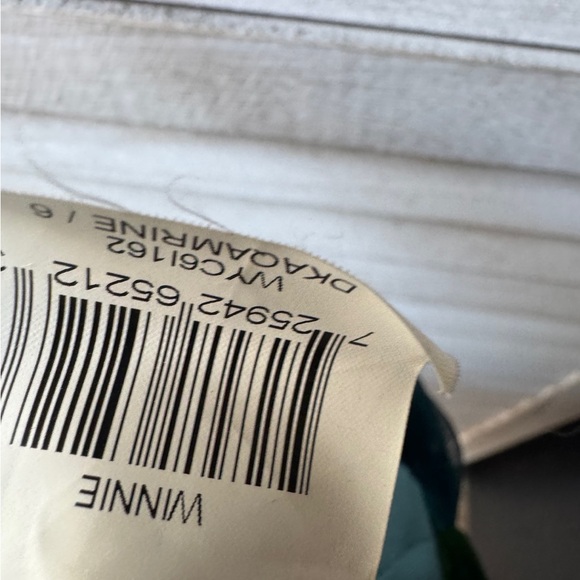 BCBGMaxAzria Strapless Winnie Watercolor Dress in Blue & Green. Size 6. - Picture 3 of 13